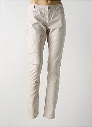 Pantalon slim bej LPB femeie