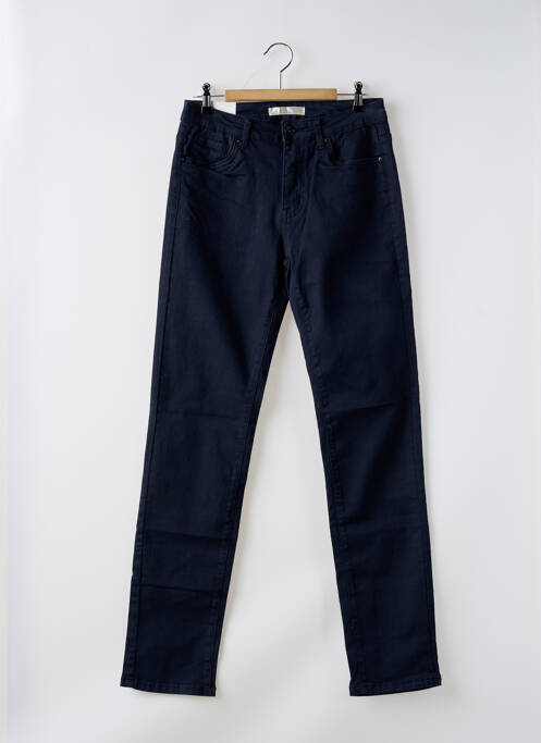 Pantalon slim albastru J & W femeie