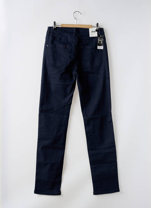 Pantalon slim albastru J & W femeie