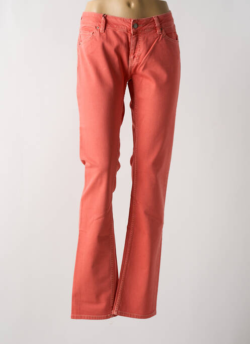 Blugi cu croială dreaptă roz SCHOOL RAG femeie