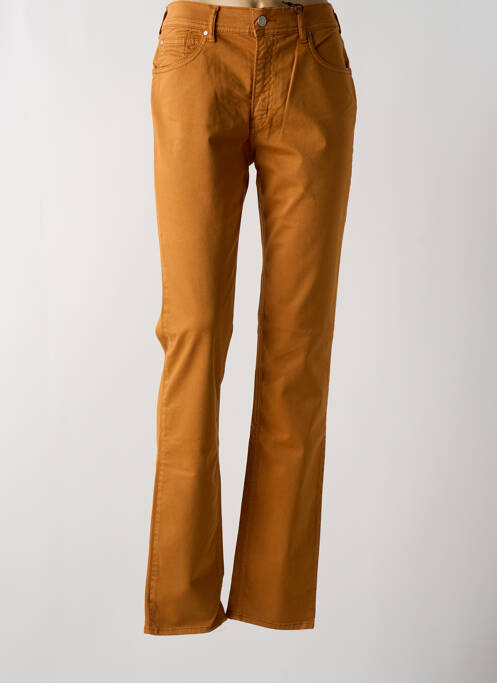 Pantalon slim galben CIMARRON femeie