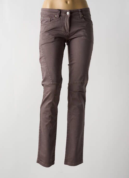Pantalon slim gri LPB femeie
