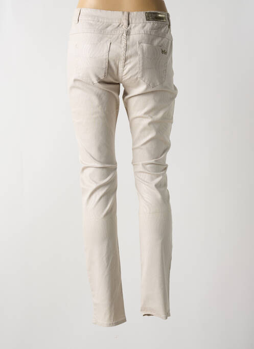 Pantalon slim bej LPB femeie