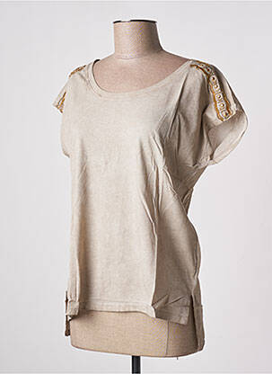 Top bej BEST MOUNTAIN femeie