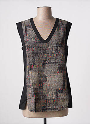 Top negru SEE U SOON femeie