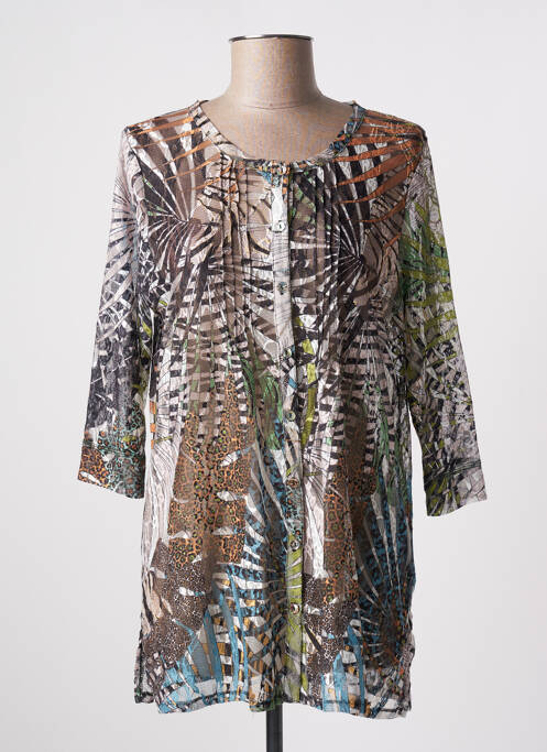 Tunică mâneci lungi negru PAUSE CAFE femeie