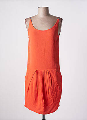 Rochie scurtă portocaliu SEE U SOON femeie