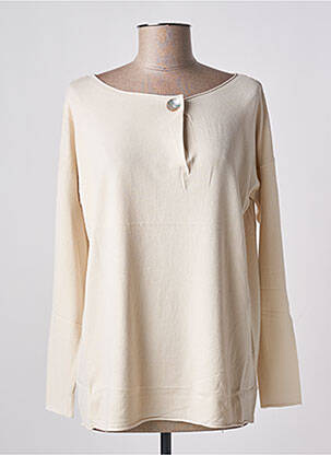 Pulover bej deschis TRICOTONIC femeie