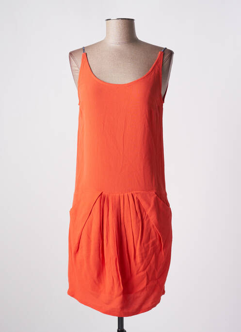 Rochie scurtă portocaliu SEE U SOON femeie