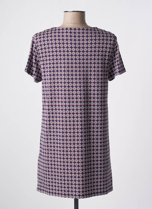 Tunică mâneci scurte albastru NICE THINGS femeie