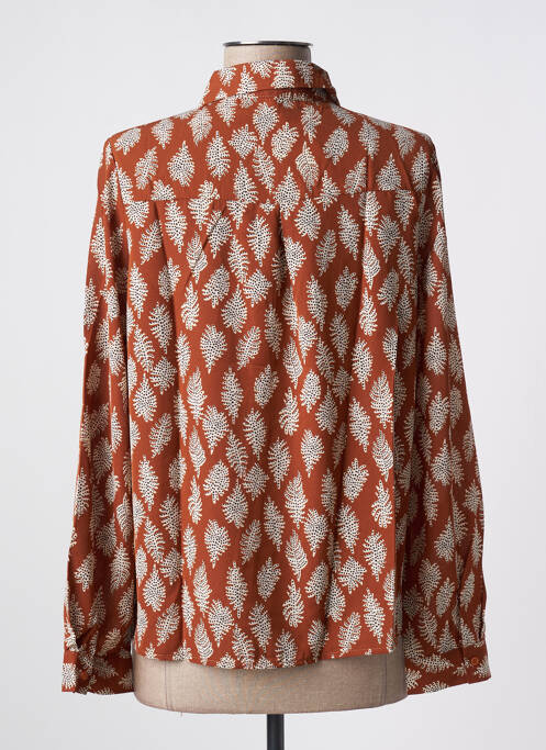 Cămașă maro NOEMIE & CO femeie