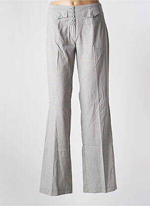 Pantalon evazat elasticitate talie înaltă gri VERO MODA femeie