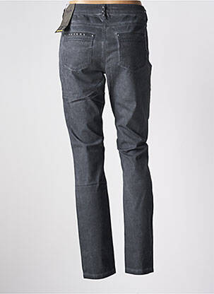 Pantalon slim țesătură poplin mărime normală gri STREET ONE femeie