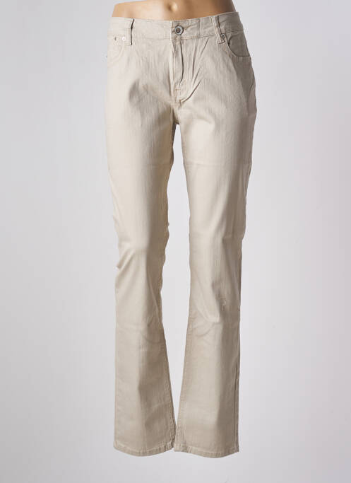 Blugi cu croială slim bej ONADO femeie