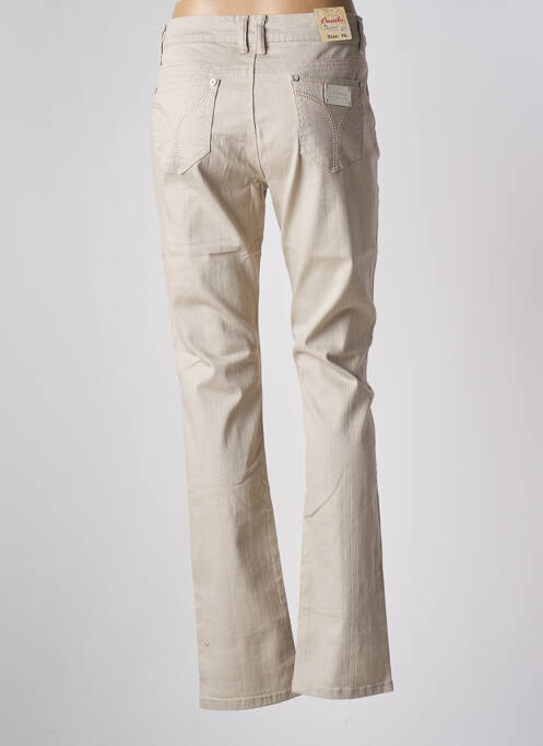 Blugi cu croială slim bej ONADO femeie