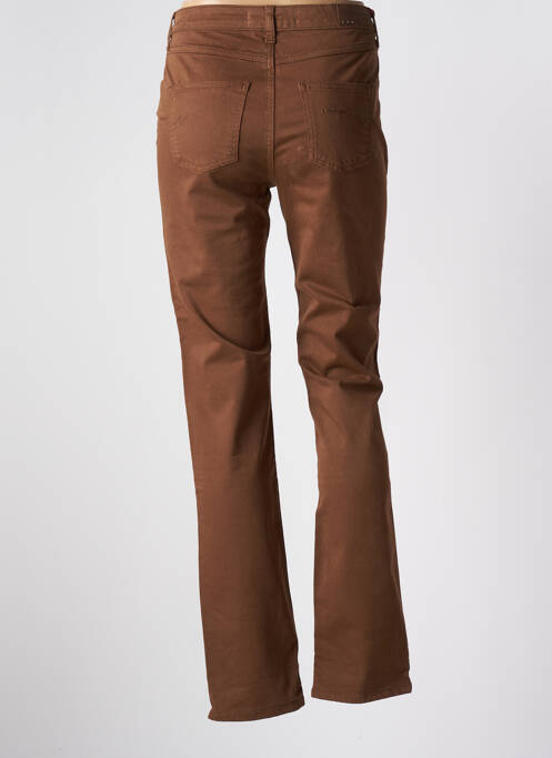 Pantalon slim maro KANOPE femeie