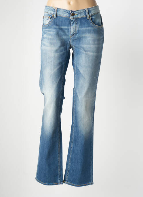 Blugi cu croială dreaptă albastru SCHOOL RAG femeie