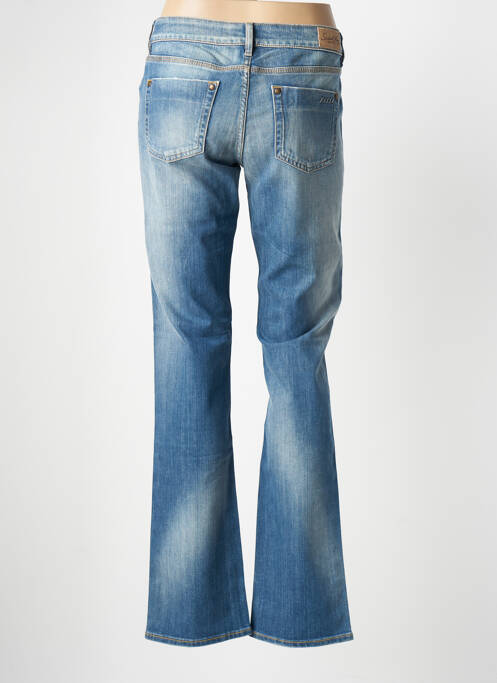 Blugi cu croială dreaptă albastru SCHOOL RAG femeie