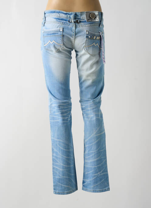 Blugi cu croială dreaptă talie joasă talie joasă albastru NEWPLAY femme