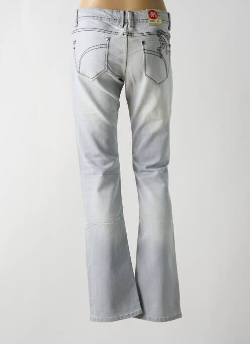 Blugi cu croială dreaptă gri ONADO femeie