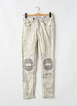 Blugi skinny mărime normală mărime normală gri SCHOOL RAG femme