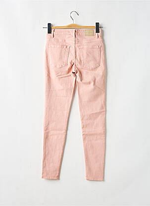 Blugi skinny elasticitate talie joasă roz CIMARRON femeie