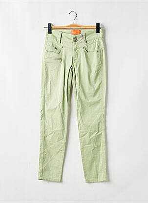 Pantalon slim verde STREET ONE femeie