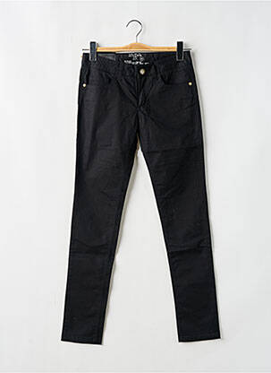 Pantalon slim talie joasă talie joasă negru LES P'TITES BOMBES femeie