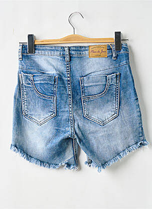 Șort țesătură denim mărime normală albastru PLACE DU JOUR femeie