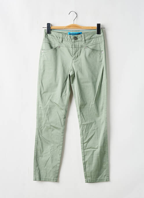 Pantalon slim verde STREET ONE femeie