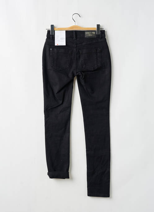 Blugi cu croială slim negru STREET ONE femeie
