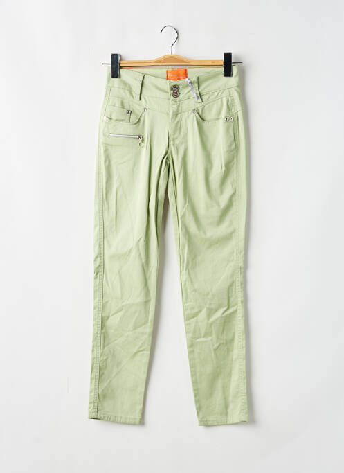 Pantalon slim verde STREET ONE femeie