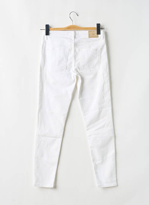 Blugi cu croială slim alb CIMARRON femeie