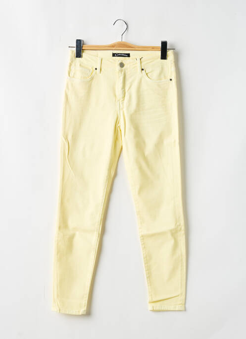 Blugi cu croială slim galben CIMARRON femeie