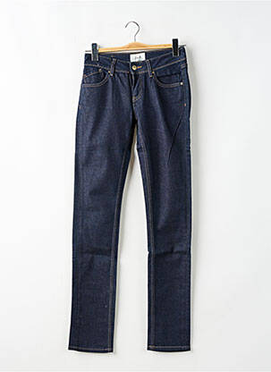 Blugi cu croială slim albastru SCHOOL RAG femeie