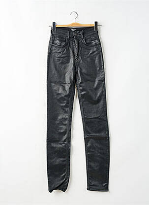 Pantalon slim talie joasă talie joasă negru CIMARRON femeie