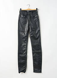 Pantalon slim talie joasă talie joasă negru CIMARRON femeie