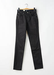 Pantalon slim elasticitate mărime normală negru CIMARRON femme