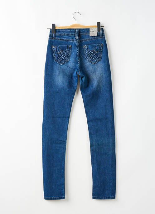 Blugi cu croială slim albastru ONADO femeie