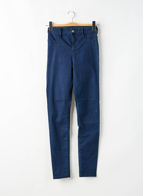 Pantalon slim albastru SCHOOL RAG femeie