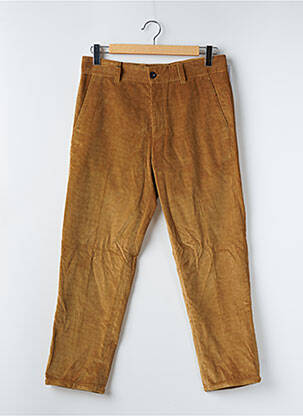 Pantalon drept croială dreaptă bej FORWARD FEET bărbat