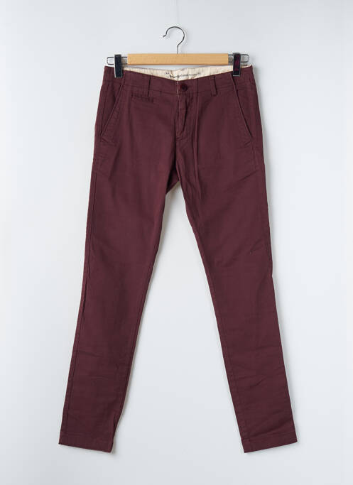 Pantalon chino buzunare violet KNOWLEDGE COTTON APPAREL homme