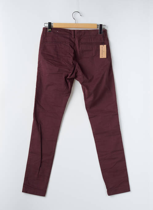 Pantalon chino buzunare violet KNOWLEDGE COTTON APPAREL homme