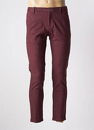 Pantalon chino buzunare mărime normală violet AT.P.CO bărbat