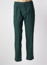 Pantalon chino buzunare mărime normală verde închis 40WEFT homme