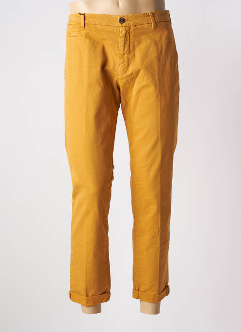 Pantalon chino galben 40WEFT bărbat