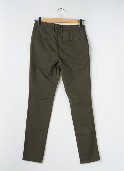 Pantalon chino verde închis KNOWLEDGE COTTON APPAREL bărbat