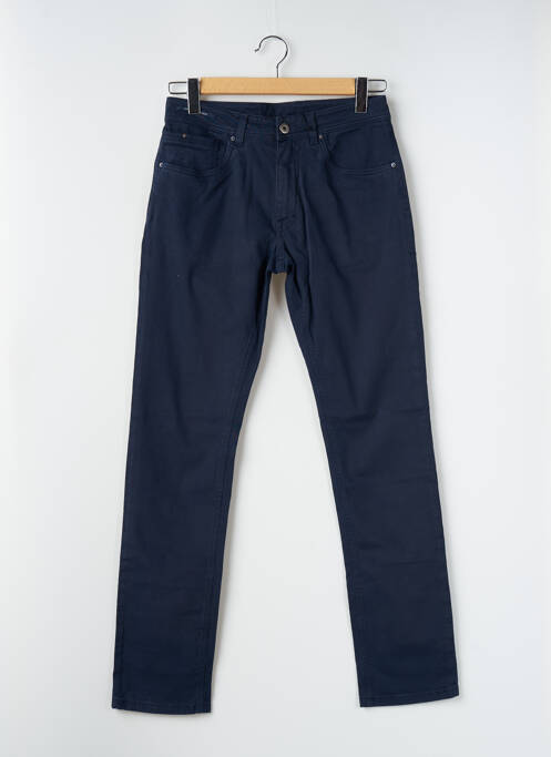 Pantalon slim elasticitate mărime normală albastru TELERIA ZED homme