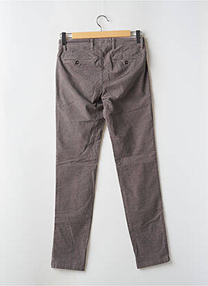 Pantalon chino buzunare mărime normală gri FOUR.TEN bărbat