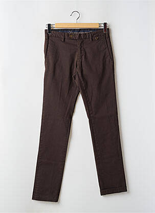 Pantalon chino buzunare mărime normală maro AT.P.CO bărbat